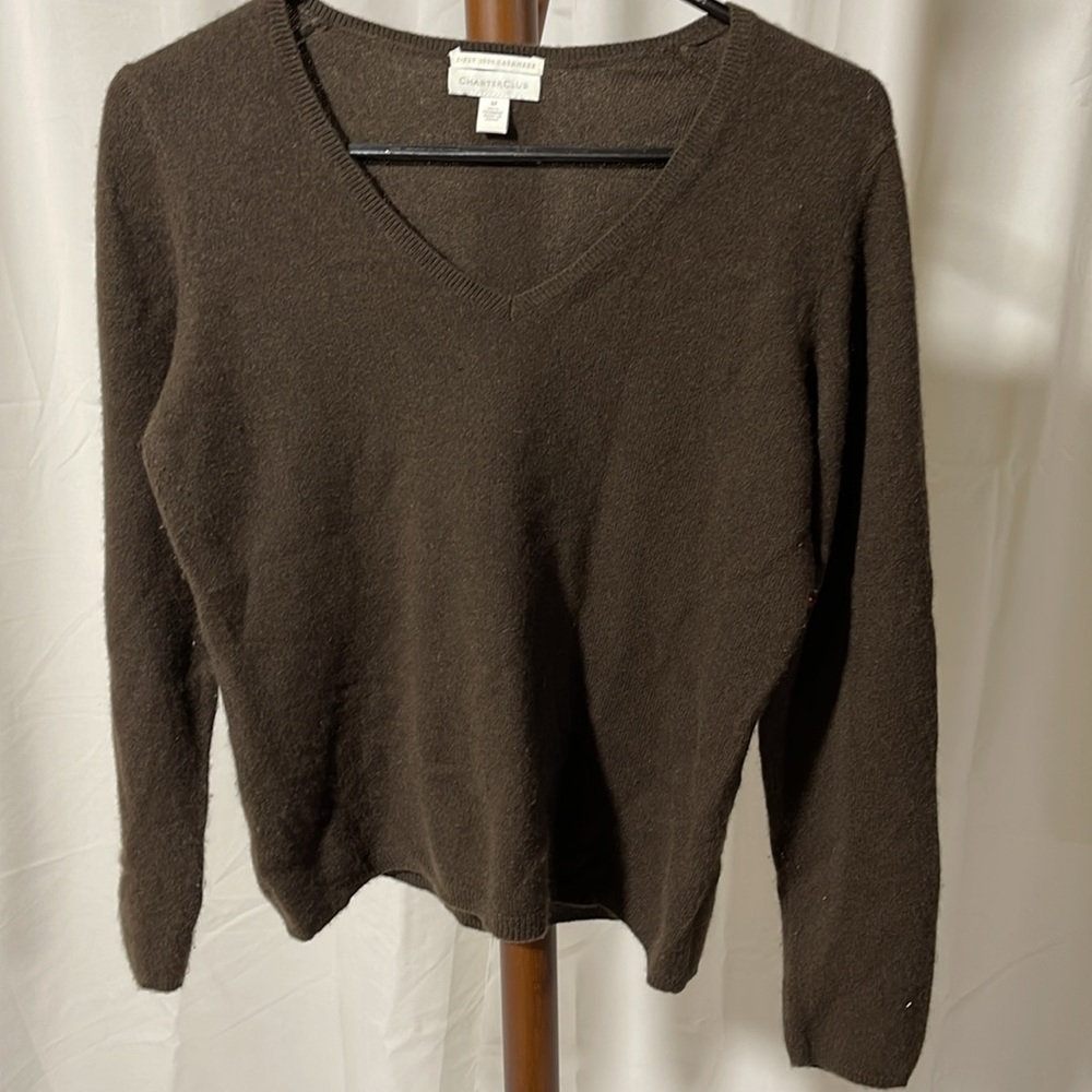 CHARTER CLUB 2-PLY 100% CASHMERE MEDIUM